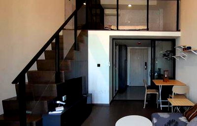 Condos for rent : 🎉 For rent condo PARK ORIGIN CHULA - SAMYAN Building 1, Floor 27,Duplex, Room size 34 sqm