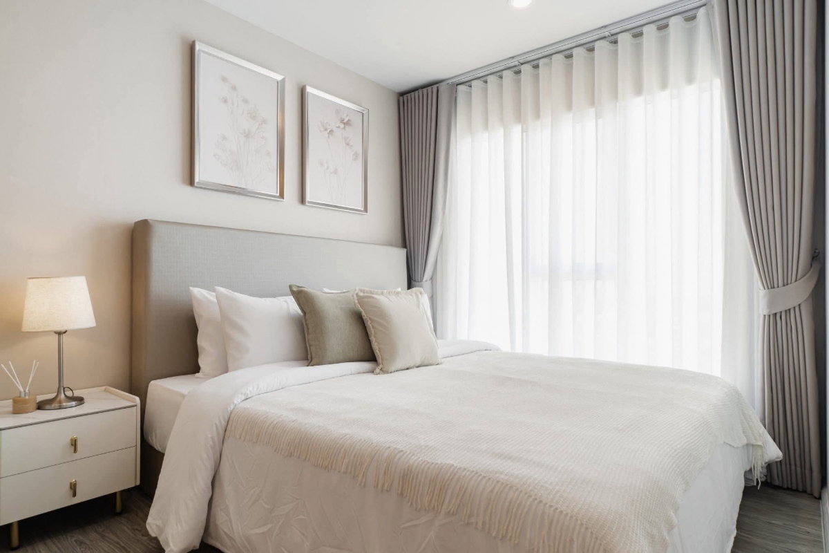 รูป ให้เช่าคอนโด Regent Home บางนา ห้องใหม่มือหนึ่ง วิวแม่น้ำเจ้าพระยา ชั้นสูง ใกล้ BTS บางนา - รูปที่ 4/10