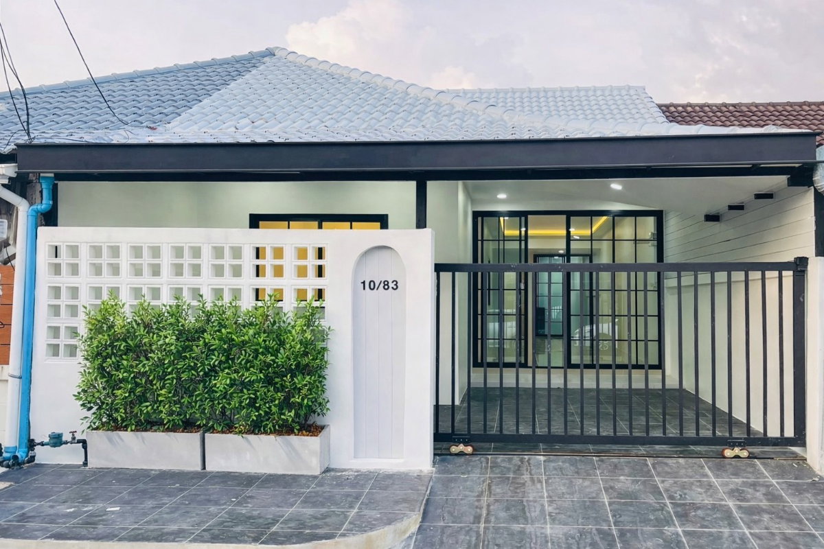 รูป 🏡 ทาวน์เฮาส์ชั้นเดียว 3 ห้องนอน วิชิต 🌿 ทำเลเงียบ ถนนกว้าง มีพื้นที่หลังบ้าน 🚗 - รูปที่ 1/13