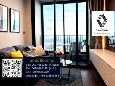 เช่าคอนโด พร้อมพงษ์ : ปล่อยเช่า คอนโดใกล้ BTS ทองหล่อ | Ideo Q Sukhumvit 36 | 1 ห้องนอน ขนาด 29ตร.ม. ชั้นสูง เฟอร์นิเจอร์ครบพร้อมเข้าอยู่