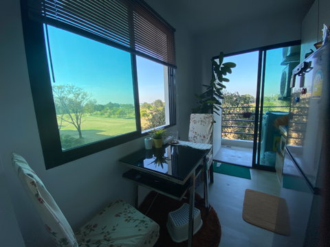 !!▶Fully Furnished 1 Bedroom with Golf view◀!! For RENT at V Condo Salaya 1 Bedroom (King Size Bed), 1 bathroom with Golf view