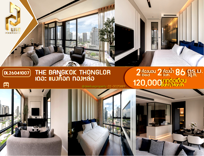 Condos for rent : DL26041007 Condo for rent, The Bangkok Thonglor near BTS ทองหล่อ, ready to move in, call urgently 0800343450 LineID @655ebbvc