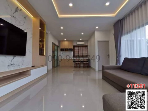Single house for rent, Perfect Place Village, Sukhumvit 77, Suvarnabhumi, near The Paseo Lat Krabang