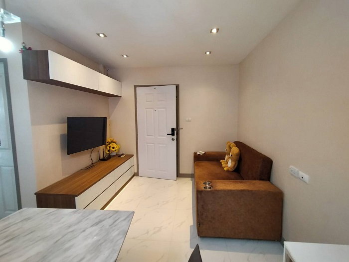 รูป 💖💖ขายห้องพร้อมอยู่!! คอนโด The Trust Residence Pinklao 1Bed 35.36 ตรม.ชั้น 8 วิวสวน ตำแหน่งดี  สอบถาม Line ID:  atfirm2010 💖💖 - รูปที่ 4/16