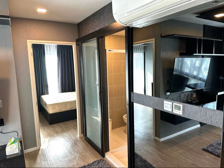 รูป 📣เปิดจองให้เช่า Kave Town Space ห้องใหญ่ 1 Bed Plus 38.5 ตร.ม. (1 ห้องนอน+ 1 ห้องทำงาน) วิวนอก  ตึก A ชั้น 6 - รูปที่ 7/12