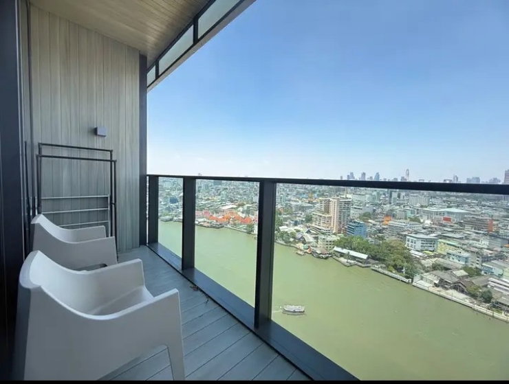 รูป 📣📣 For rent Banyan Tree Residences Riverside Bangkok 1 Bedroom ใกล้ BTS สายสีทอง สถานนีคลองสาน และ ICONSIAM   - รูปที่ 8/9