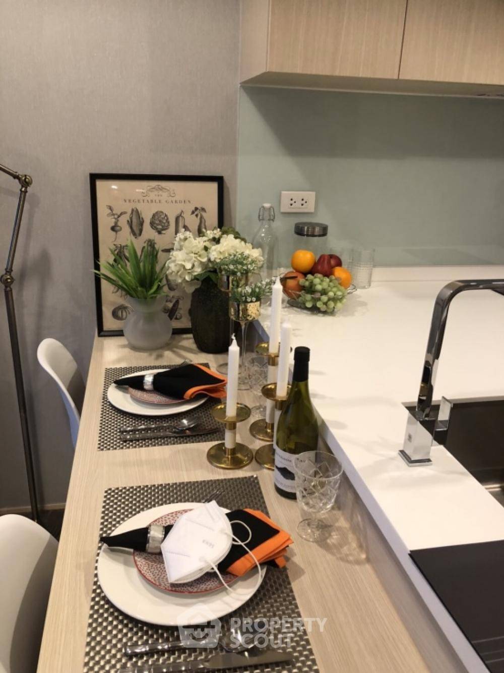 1-BR 34 Sqm On 8th Floor, Serio Sukhumvit 50, 300m to BTS On Nut (ID 491985)