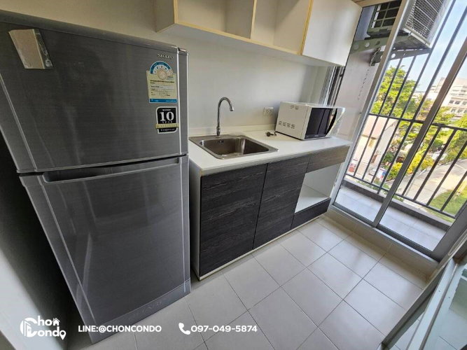 รูป DCondo ดีคอนโด ชั้น5 ตึกA  ------------วิวโล่ง------------Tel 097-049-5874 (Line: @choncondo มี@ด้วย) - รูปที่ 11/16