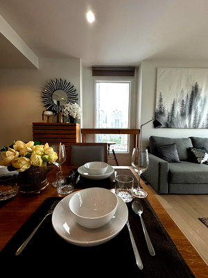 คอนโดให้เช่า : HQ by Sansiri 1Bed for Rent . . 