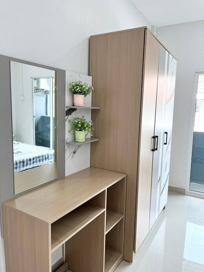 รูป T 1506 ให้เช่า ทาวน์เฮ้าส์ 2 ชั้น ม.คลองจั่นวิลล่า 1 ซ.นวมินทร์ 32 บ้านสวย สภาพดี มีเฟอร์นิเจอร์พร้อมอยู่ ราคา 22,000 บาท - รูปที่ 9/14