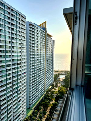 Condos for rent Bang Lamung Chonburi : 🌊 Sea View Condo at Lumpini Park Beach Jomtien – 21st Floor