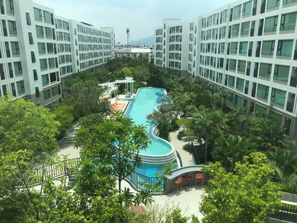รูปภาพ ✨ Rare Item for Rent! Kave Coco Bangsaen - Spacious 1 Bed Plus (33.38 sqm) with Stunning Pool View
