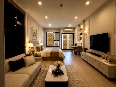 Condos for sale Tesco Lotus Superstore Lat Phrao (Lotus Ladprao) : Life Phahon - Ladprao, studio , fully furnished