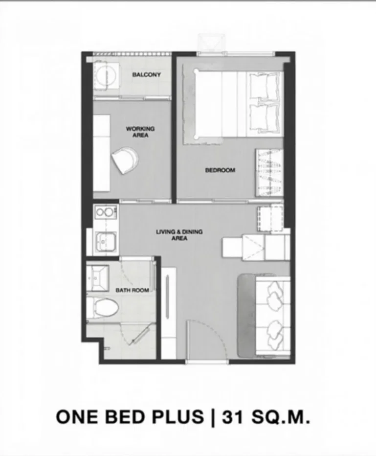 รูป ขาย คอนโด 1 ห้องนอน ในโครงการ ไนท์บริดจ์ ไพร์ม อ่อนนุช 6210820 - รูปที่ 10/12