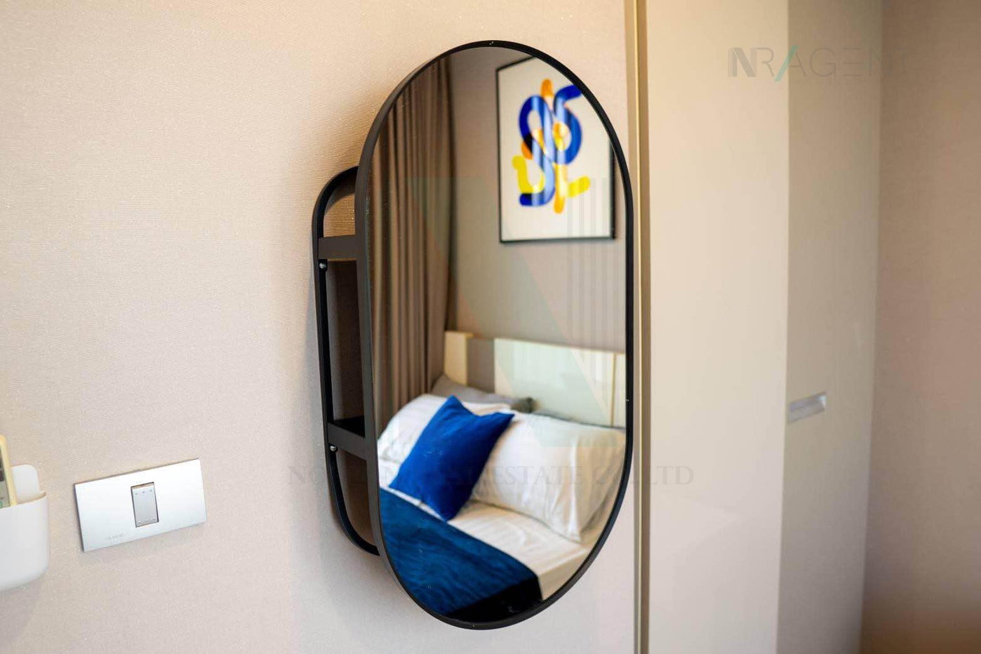 รูป ให้เช่าคอนโด เดอะ สกาย สุขุมวิท อาคาร B ชั้น 3 1 ห้องนอน ขนาด 30 ตรม ใกล้ โรงเรียนนานาชาติ เบิร์คลีย์ บางนา - รูปที่ 5/8