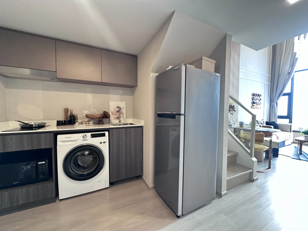 picture Life Phahon–Lat Phrao Vertiplex 1-bedroom, fully functional layout, offering a home-like feeling. - 9/11