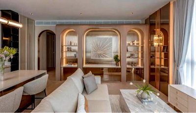 Condos for rent Chulalongkorn University : For rent ✨ The Reserve Sathorn  🔥 Line ID @034etfin 📲 2 Bedroom 2 Bathroom✨ Ready to move in.
