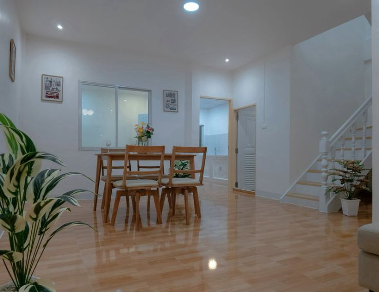 รูป 🏡 ขายทาวน์เฮาส์ 2 ชั้น ทำเลดี | ถนนเลี่ยงเมืองนนท์ – เรวดี - รูปที่ 4/15