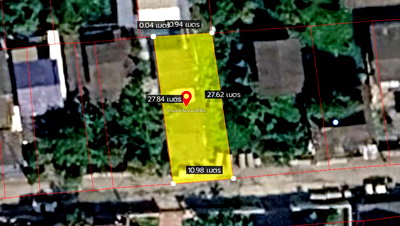 ที่ดิน วิทยาลัยพยาบาลทหารอากาศ : ขายที่ดิน รามอินทรา 5 แยก 43 (เทพรักษ์ 47) 64 ตร.ว. แถมบ้าน 2 ชั้น เชื่อมต่อ พหลโยธิน วัชรพล ใกล้ BTS สะพานใหม่ ทางด่วน