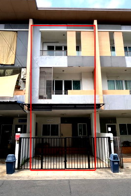 Home office for rent Nonthaburi : [VR0313]🔥 25,000 THB/m | Motown Brio | 3-Story Home Office | 200 sqm | Near IMPACT Muang Thong 🔥