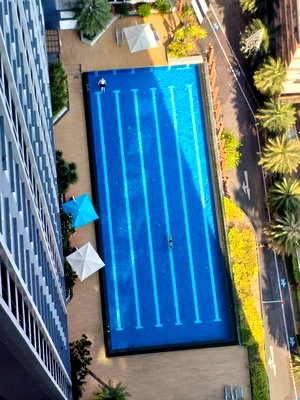 Condos for rent Imperial World Samrong : For Rent The Metropolis Samrong Condominium Studio 1 Bathroom 28 Sq.m.  on 35th Floor Fully Furnished Ready to move in Rental Price 11,000 Baht/month