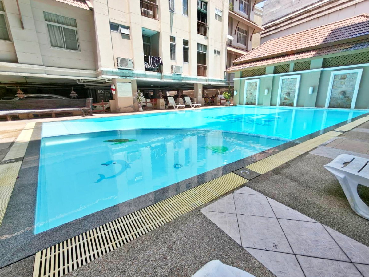 รูป กลางกรุงรีสอร์ท คอนโดใจกลางรัชดา 35 ตรม. ตกแต่งสวยเฟอร์ครบ เช่า 13,000.- ใกล้ MRT ห้วยขวาง 700 เมตร   - รูปที่ 18/20