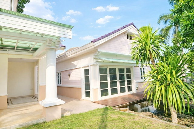 รูป ให้เช่า คฤหาสน์ 2ชั้น 2หลัง 6นอน MRTรามอินทรา ก.ม.6 1.95กม. วัชรพล 4น้ำ พร้อมสระว่ายน้ำ ตลาดถนอมมิตร บิ๊กซี สุขาภิบาล5 152ตร.วา - รูปที่ 8/8
