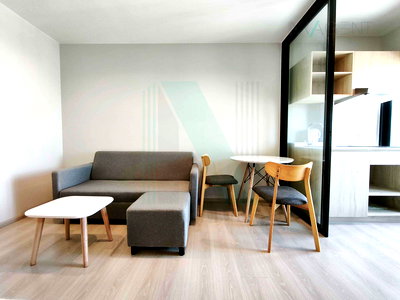 Condos for rent Bangna - Trat  : For Rent Condo NUE NOBLE SRINAKARIN-LASALLE Building 1, Floor 28,1 bed room, Room size 30 sqm