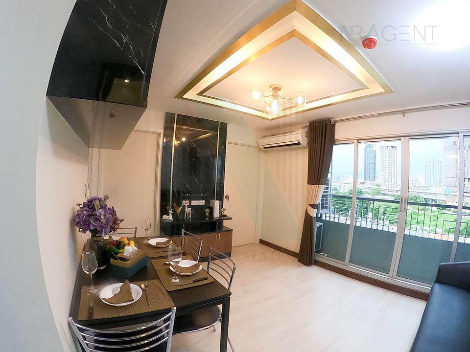 รูป ให้เช่าคอนโด แอสปาย วุฒากาศ อาคาร 1 ชั้น 8 2 ห้องนอน ขนาด 40 ตรม ใกล้ สถานีตำรวจตลาดพลู - รูปที่ 2/8