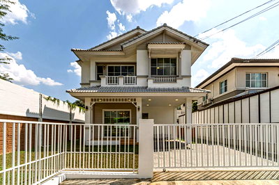 บ้านเดี่ยว ธัญบุรี ปทุมธานี : ขายบ้านเดี่ยว 2 ชั้น หมู่บ้านชัยพฤกษ์ รังสิต คลอง 4