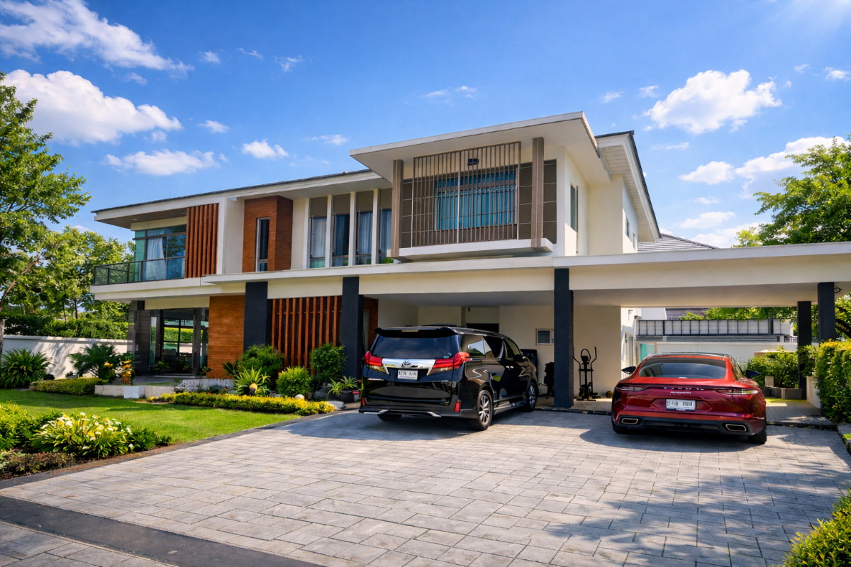 รูป ขายบ้านเฟอร์เฟค มาสเตอร์พีซ สุขุมวิท 77 ใน Private Zone ตกแต่งสไตล์ Modern Luxury พร้อมเข้าอยู่ - รูปที่ 1/8