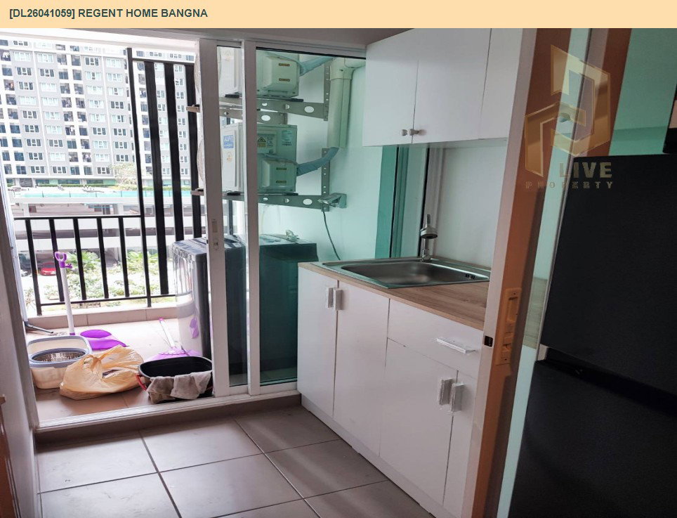 รูป DL26041059 ให้เช่าคอนโด รีเจ้นท์ โฮม บางนา (Regent home bangna) ใกล้ BTS บางนา พร้อมเข้าอยู่ โทรด่วน 0653619502 LineID @897iyzll - รูปที่ 6/10