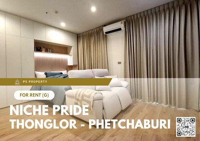Condos for rent : For Rent ✨ Niche Pride Thonglor - Phetchaburi ✨ Fully furnished with appliances, near MRT.