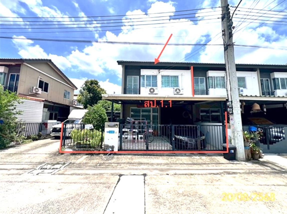 รูป ทาวน์เฮ้าส์ 24.8 ตร.วา บ้านพฤกษา 124 คลองหลวง ปทุมธานี 1.9M - รูปที่ 7/16