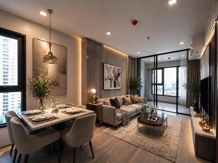 Life Phahon–Ladprao condo. 1 bedroom with a multi-purpose room, flexible and adaptable to suit various lifestyles.