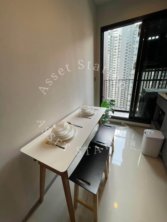 รูป 🏢💎ให้เช่าห้องสวย Life Asoke Hype ห้องแต่งครบ พร้อมเข้าอยู่ทันที | MRT พระราม 9 🏙️ - รูปที่ 5/10