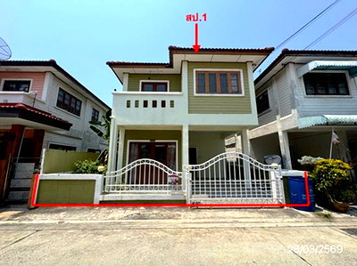 Houses for sale Samut Prakarn : HOME 27 Sq.w. Phra Samut Jadee Samut Prakarn for 2.1M