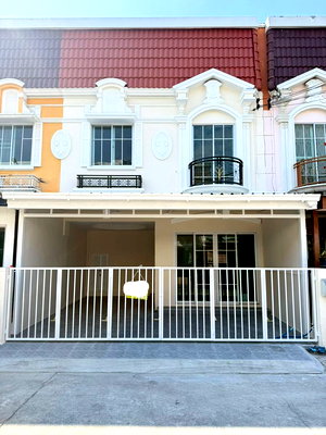 ทาวน์โฮม นนทบุรี : ขายด่วน! ! บ้านเดอะวิลล่า รัตนาธิเบศร์-ราชพฤกษ์ ซอยท่าอิฐ รีโนเวทใหม่ 