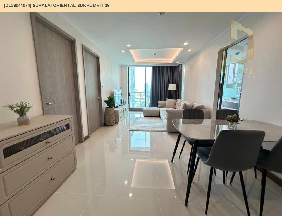 รูป DL26041074 ให้เช่าคอนโด ศุภาลัย โอเรียนทัล สุขุมวิท 39 (Supalai Oriental Sukhumvit 39) ใกล้ BTS พร้อมพงษ์ พร้อมเข้าอยู่ โทรด่วน 0800343450 LineID @655ebbvc - รูปที่ 6/17