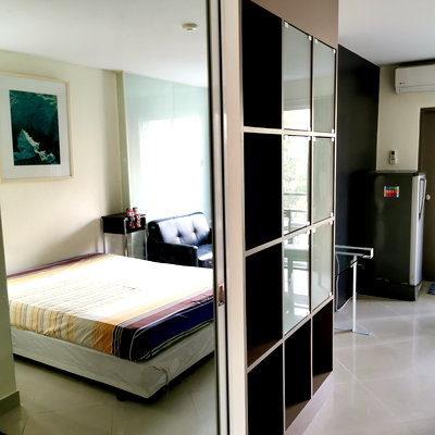 Condos for rent : For Rent Condo I House RCA,4th floor 1 bed 1 bath 26 sqm. 