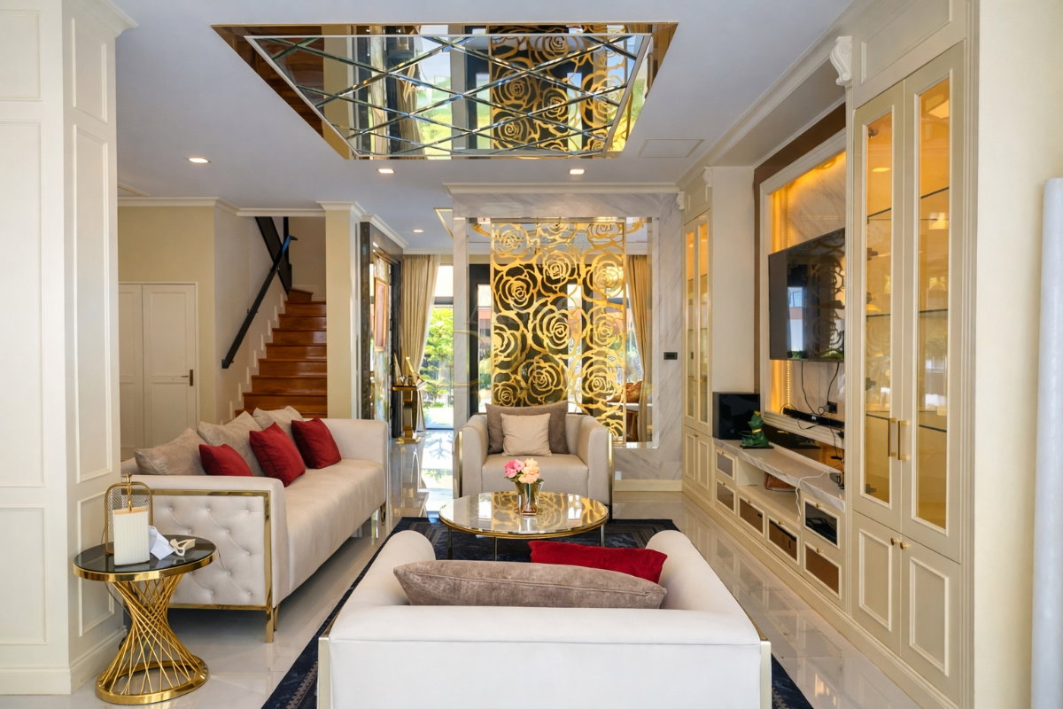 รูป ขายบ้านเฟอร์เฟค มาสเตอร์พีซ สุขุมวิท 77 ใน Private Zone ตกแต่งสไตล์ Modern Luxury พร้อมเข้าอยู่ - รูปที่ 3/8