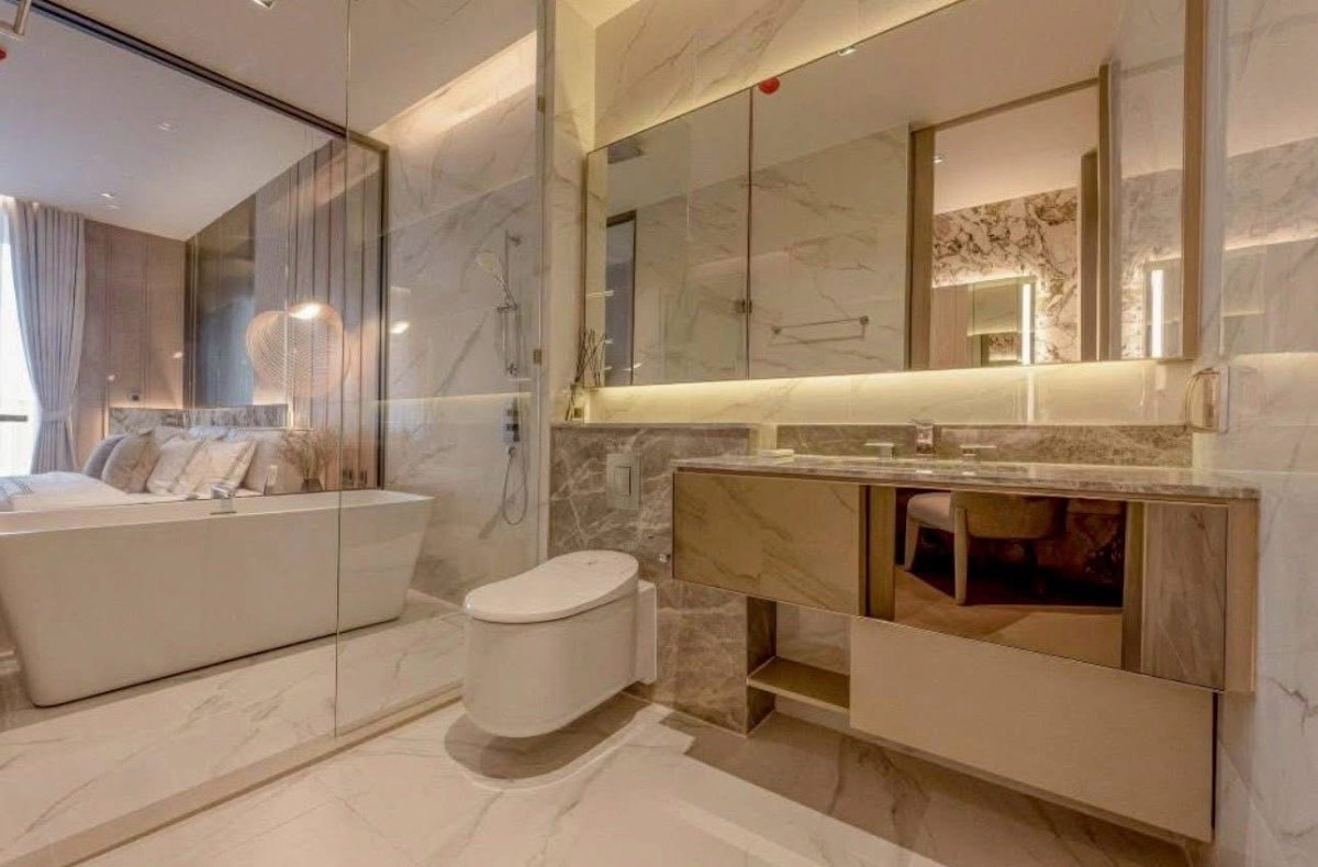 รูป 📍✅ให้เช่า The Reserve Sathorn  ห้องมุม• 2 ห้องนอน | 2 ห้องน้ำ🌟🛁🌟 - รูปที่ 11/11