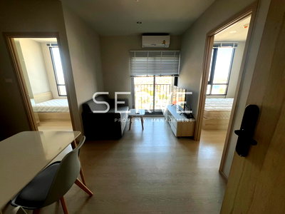 Condos for rent Lak Mueang Shrine, Nonthaburi : 2 Beds Large Room High Fl. 15+ City View Fully furnished Good Location close to MRT Chula Kasem   @  Nue Noble Ngamwongwan 