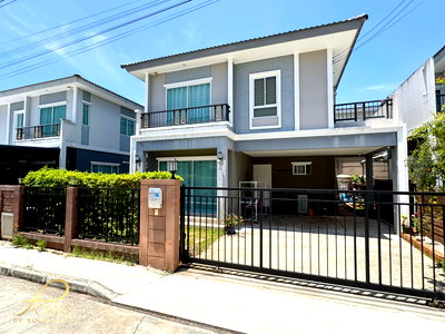 Twin houses for rent Phuket : Passorn Koh Kaew, Near British 3-bedroom semi-detached home, fully furnished, ready to move in