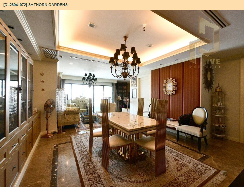 รูป DL26041072 ขายคอนโด สาทร การ์เด้นส์ (Sathorn Gardens) ใกล้ BTS ศาลาแดง พร้อมเข้าอยู่ โทรด่วน 0614453194 LineID @162cjixi - รูปที่ 4/5