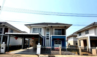 บ้านเดี่ยว เชียงใหม่ : ขายบ้านเดี่ยว 2 ชั้น กาญจน์กนกวิลล์ 15 สารภี-เชียงใหม่ พร้อมเฟอร์นิเจอร์ ใกล้ รร ABS ,ACIS ,Unity Concord (H434) T.0946511456