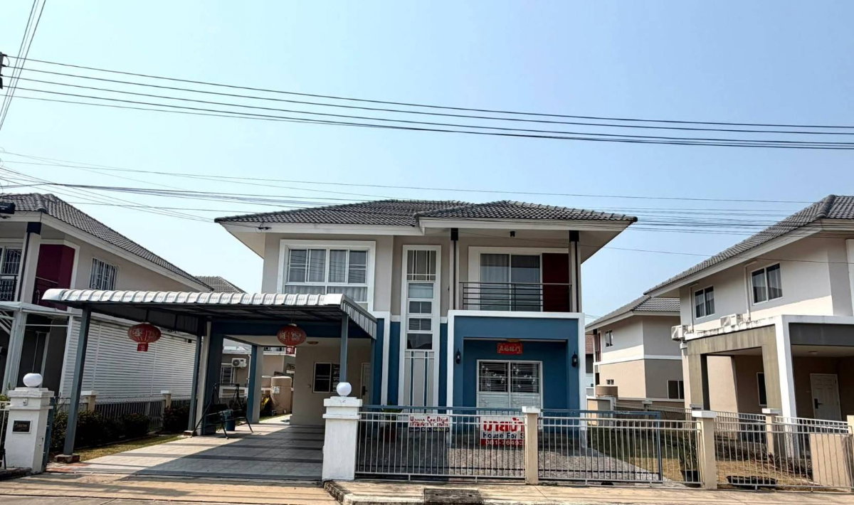 รูป ขายบ้านเดี่ยว 2 ชั้น กาญจน์กนกวิลล์ 15 สารภี-เชียงใหม่ พร้อมเฟอร์นิเจอร์ ใกล้ รร ABS ,ACIS ,Unity Concord (H434) T.0946511456 - รูปที่ 1/11