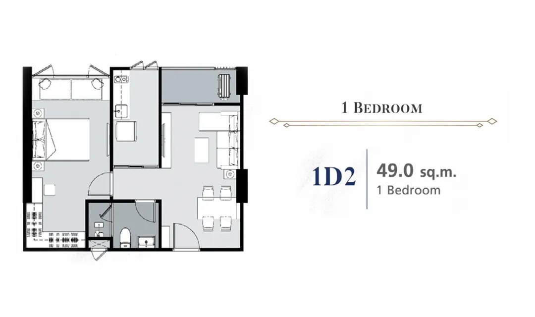 รูป ขาย คอนโด 1 ห้องนอน ในโครงการ ศุภาลัย พรีเมียร์ สามเสน - ราชวัตร 6046308 - รูปที่ 13/13