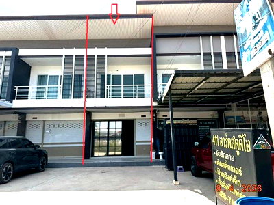 อาคารพาณิชย์ เมืองนครราชสีมา โคราช : อาคารพาณิชย์ 27.6 ตร.วา เมืองนครราชสีมา นครราชสีมา 2.9M