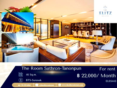 เช่าคอนโด BTS เซนต์หลุยส์ : ✨ อยู่สบายอย่างมีสไตล์ กับบรรยากาศอบอุ่นของ The Room Sathorn–TanonPun